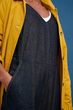 Women Seasalt Cornwall Gilley Denim Dungarees