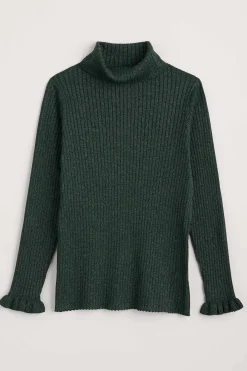 Women Seasalt Cornwall Glass Stem Sparkly Roll Neck Jumper