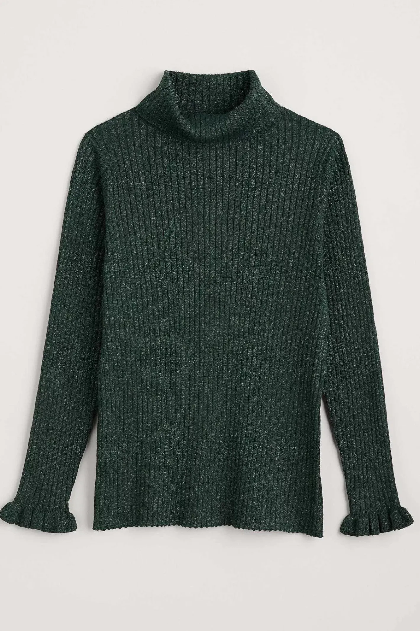 Women Seasalt Cornwall Glass Stem Sparkly Roll Neck Jumper