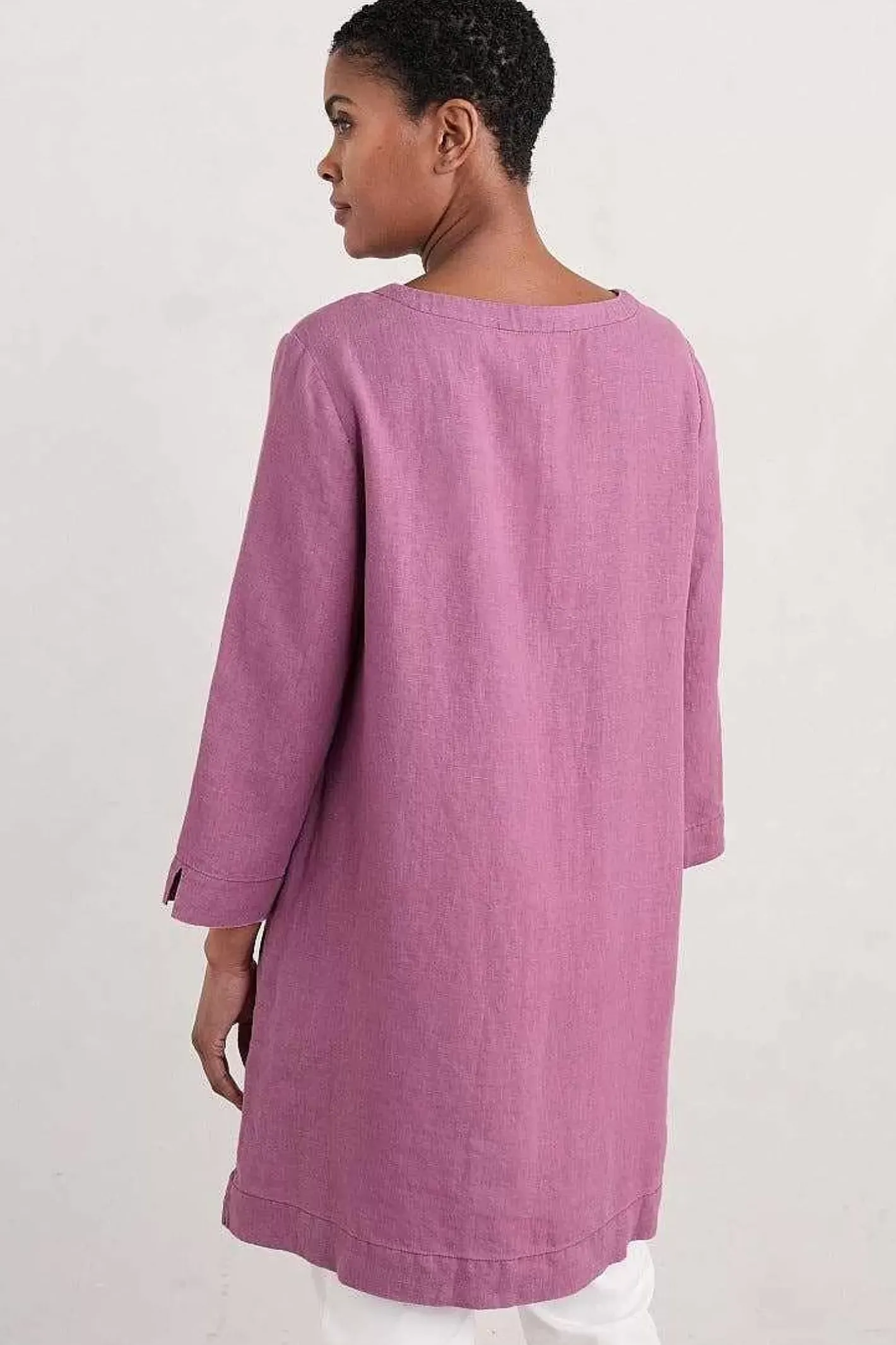 Women Seasalt Cornwall Golitha Falls Linen Tunic