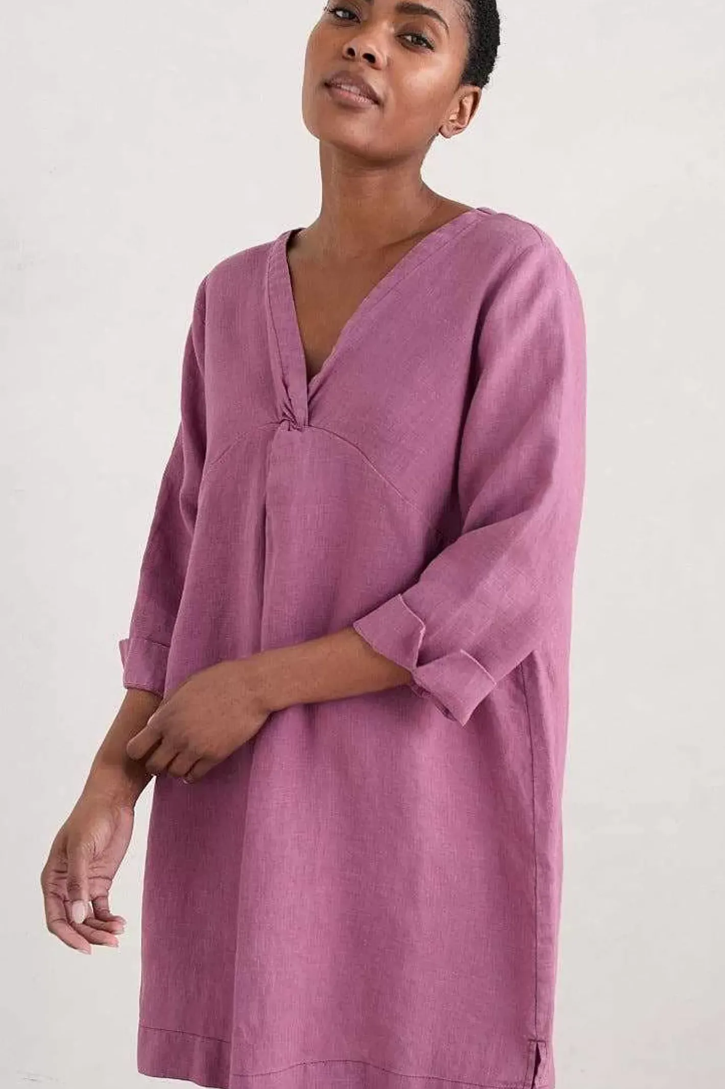 Women Seasalt Cornwall Golitha Falls Linen Tunic