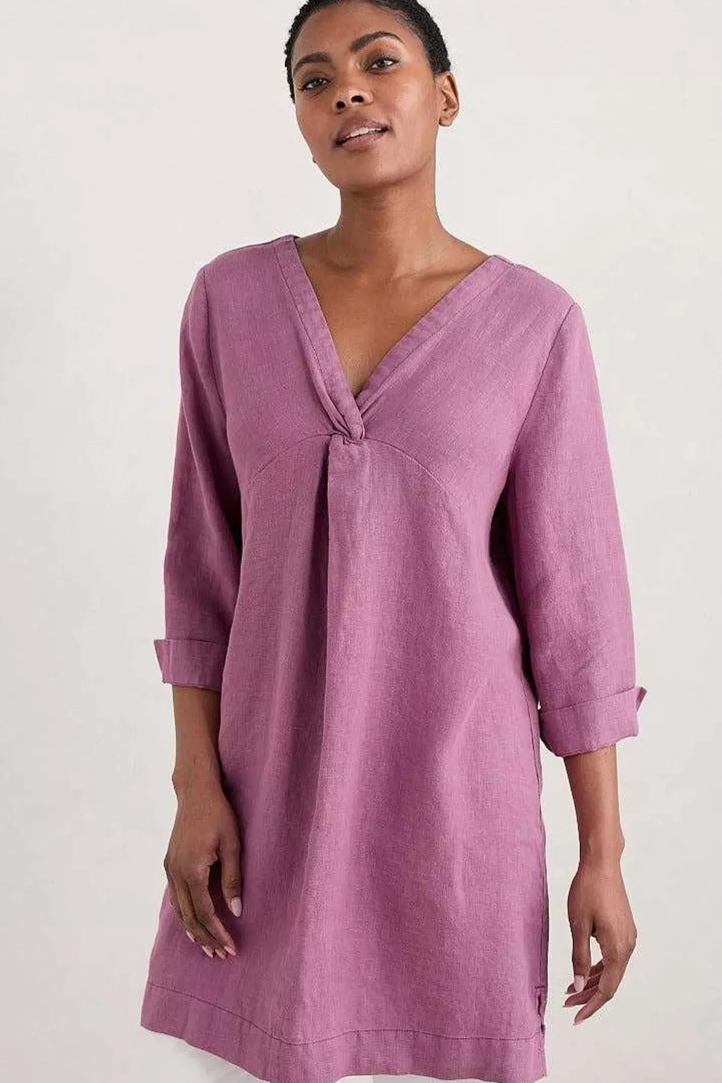 Women Seasalt Cornwall Golitha Falls Linen Tunic