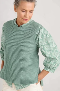 Women Seasalt Cornwall Gull Rising Knitted Vest