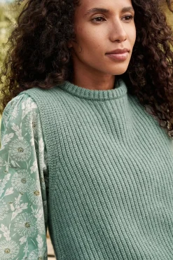 Women Seasalt Cornwall Gull Rising Knitted Vest