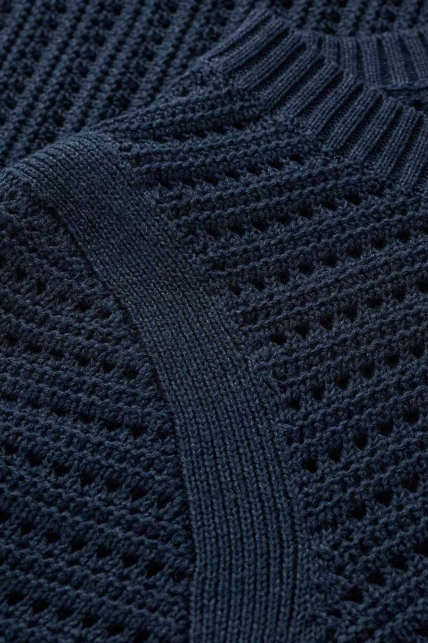 Women Seasalt Cornwall Gull Rock Pointelle Knit Jumper (Gots)