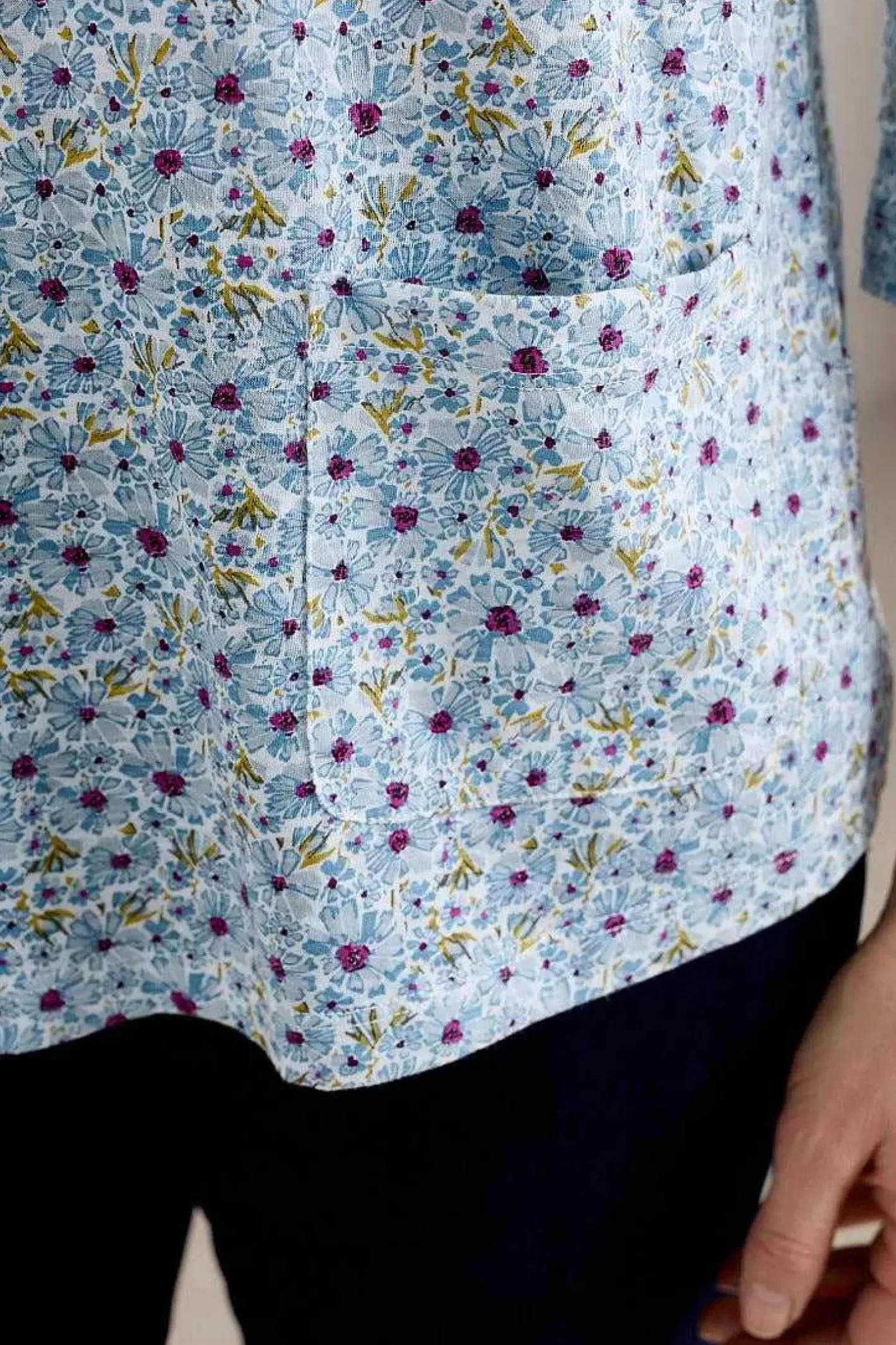 Women Seasalt Cornwall Gypsophilia Notch Neck Top