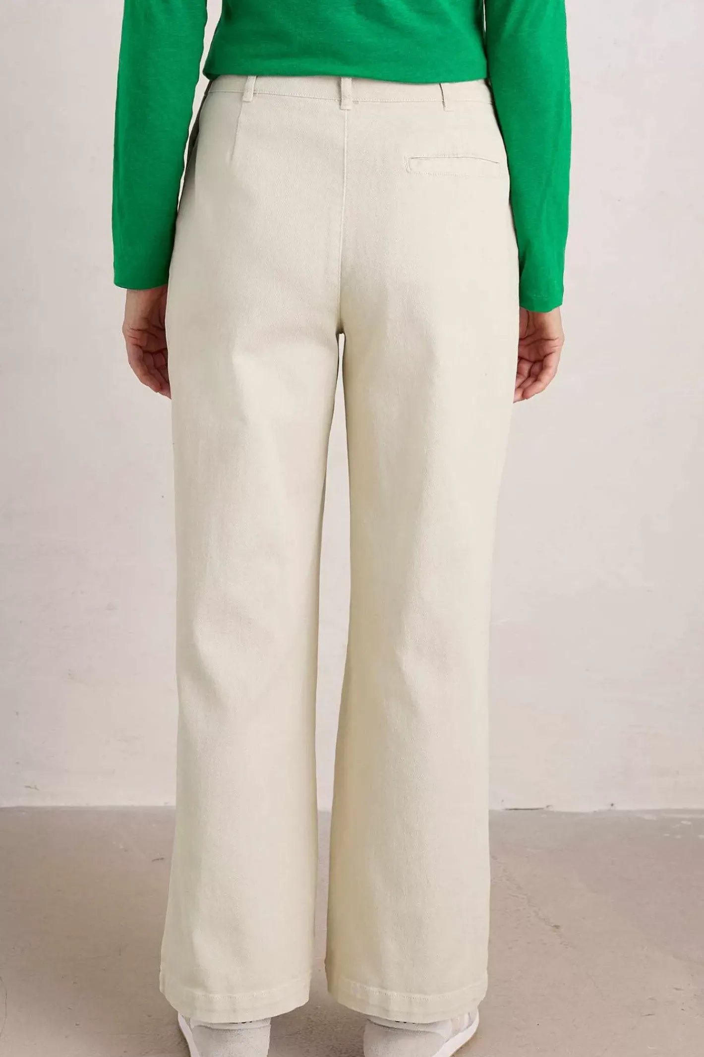 Women Seasalt Cornwall Hannafore View Full Length Wide Leg Trousers