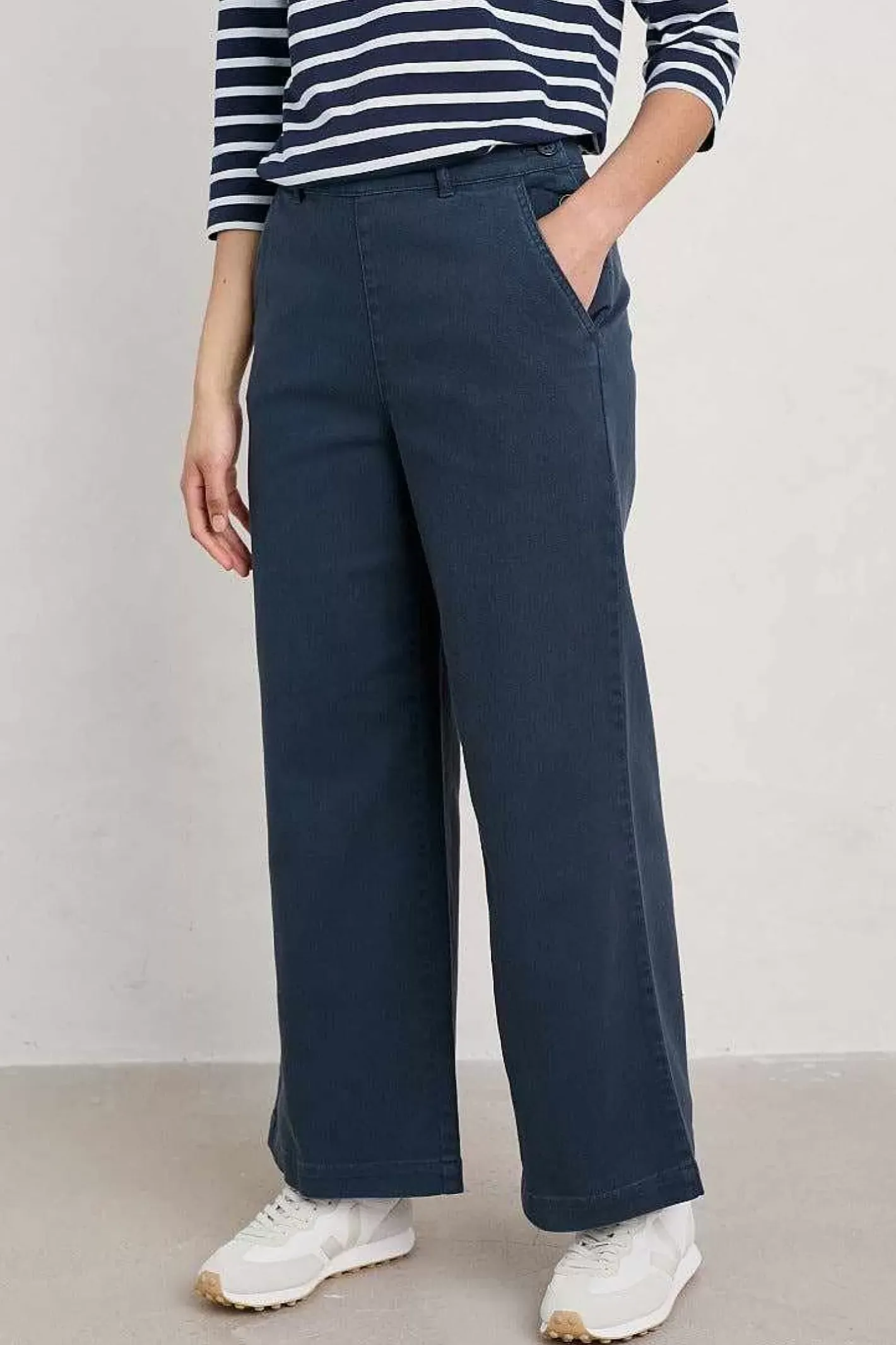 Women Seasalt Cornwall Hannafore Wide Leg Trousers