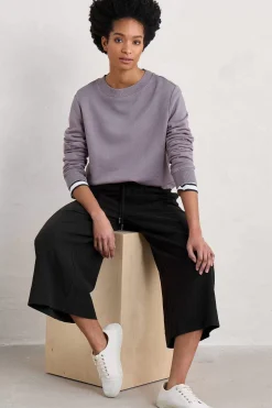 Women Seasalt Cornwall Hawkmoth Organic Cotton Sweatshirt