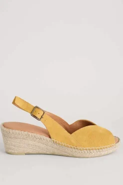 Women Seasalt Cornwall Hazy Dawn Low Heel Suede Espadrilles
