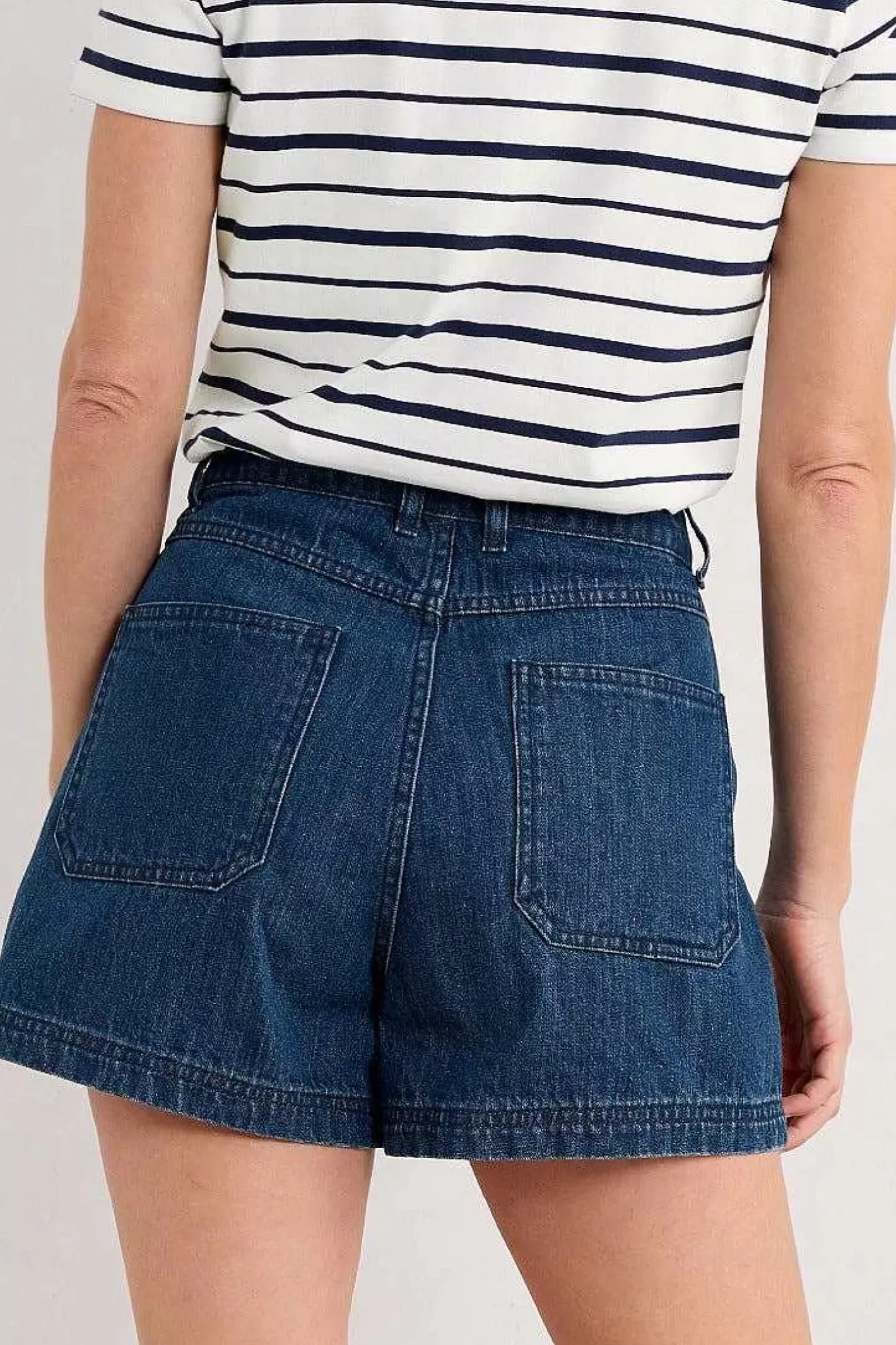 Women Seasalt Cornwall Holloway Denim Shorts