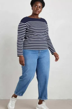 Women Seasalt Cornwall Honeydew Barrel Leg Jeans