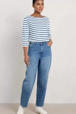 Women Seasalt Cornwall Honeydew Barrel Leg Jeans
