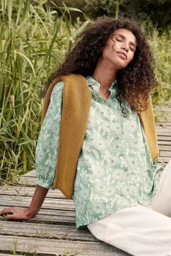 Women Seasalt Cornwall Hope Cottage Organic Cotton Blouse