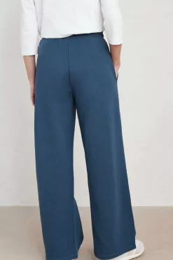 Women Seasalt Cornwall Ivy Barn Wide Leg Jersey Trousers