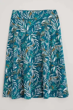 Women Seasalt Cornwall Jessica Grace A-Line Jersey Skirt