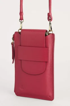 Women Seasalt Cornwall Kelsey Leather Phone Wallet