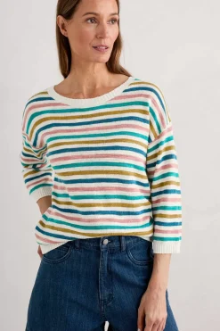 Women Seasalt Cornwall Knavock Striped Jumper