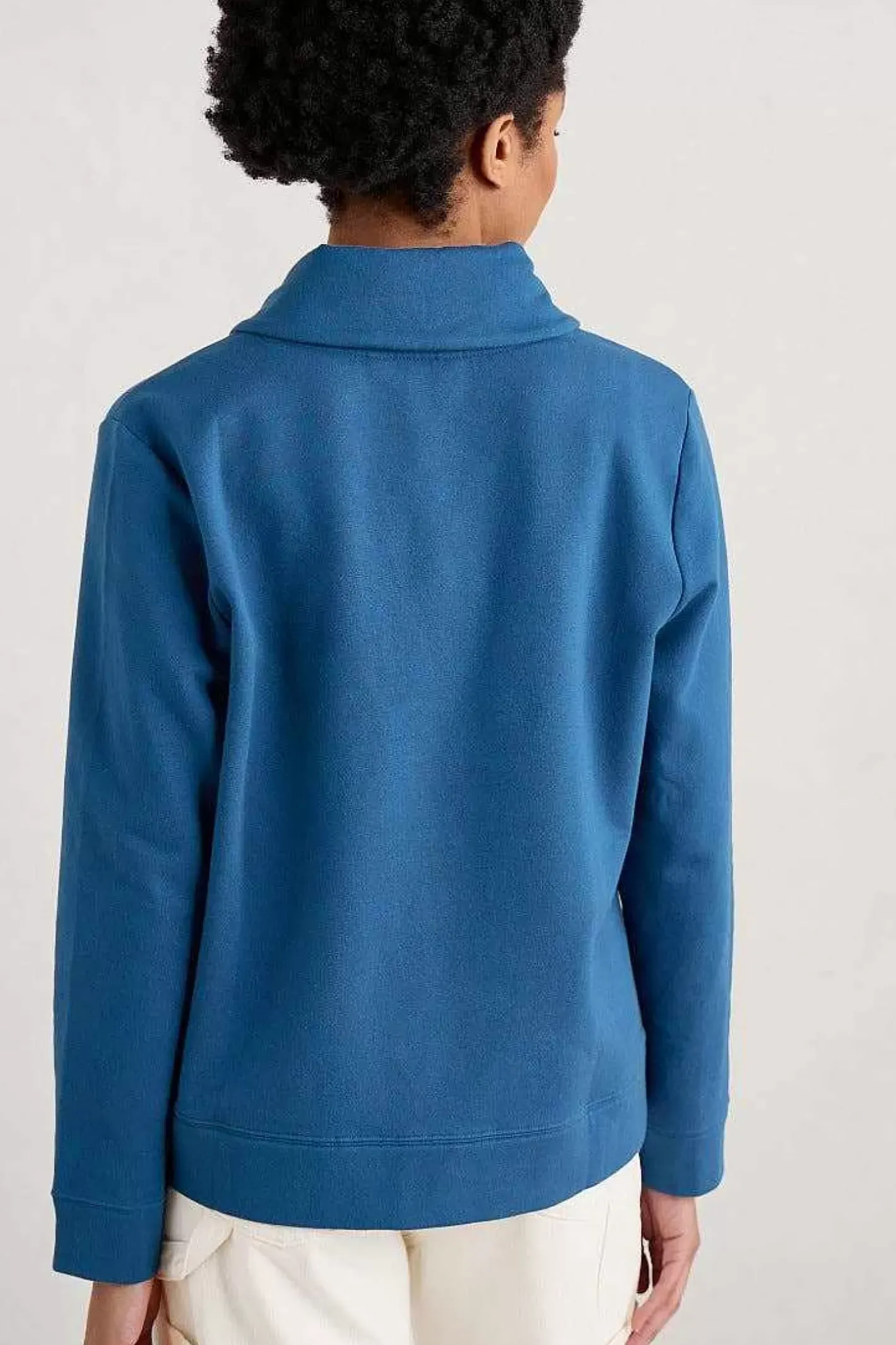Women Seasalt Cornwall Knot Berry Shawl Neck Sweatshirt