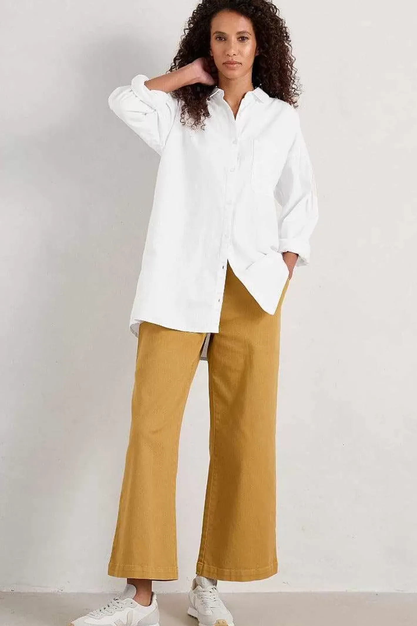 Women Seasalt Cornwall Lavant Mor Organic Cotton Shirt