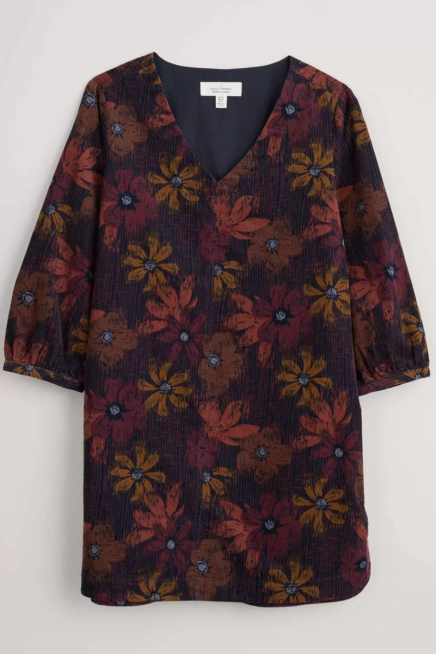 Women Seasalt Cornwall Loganberry Organic Cotton Tunic