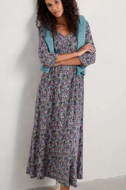 Women Seasalt Cornwall Maggie Maxi Dress (Gots)