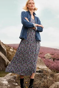 Women Seasalt Cornwall Maggie Maxi Dress (Gots)