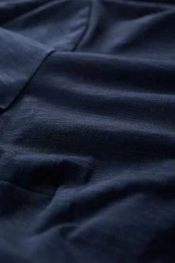 Women Seasalt Cornwall Mainland Jersey Midi Shirt Dress (Gots)