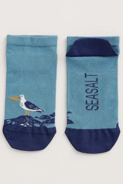 Men Seasalt Cornwall Men's Arty Trainer Socks