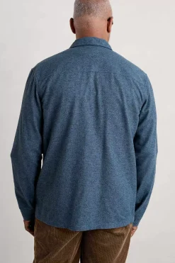 Men Seasalt Cornwall Men's Chandlery Flannel Overshirt