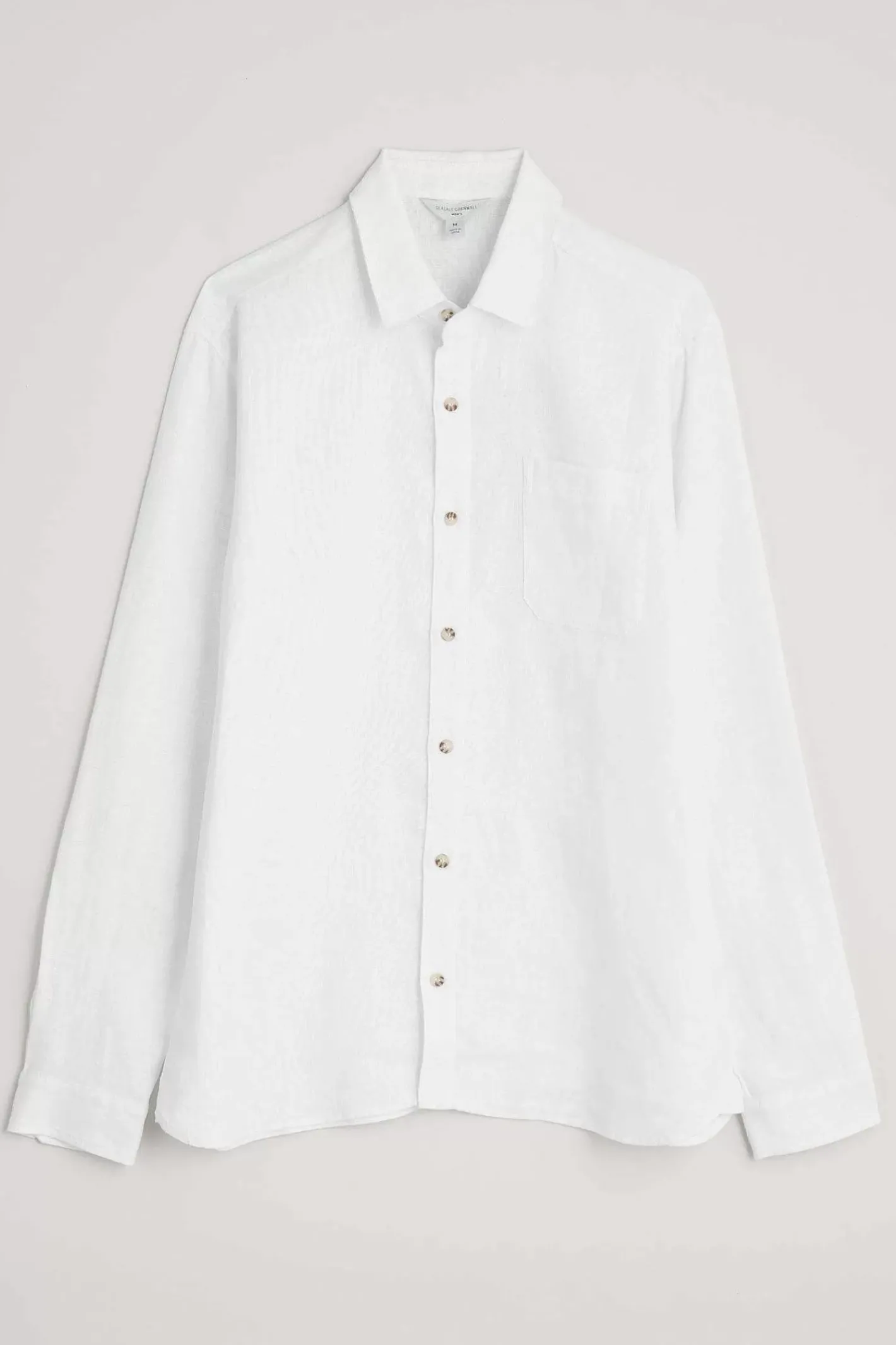 Men Seasalt Cornwall Men's Curator Linen Shirt