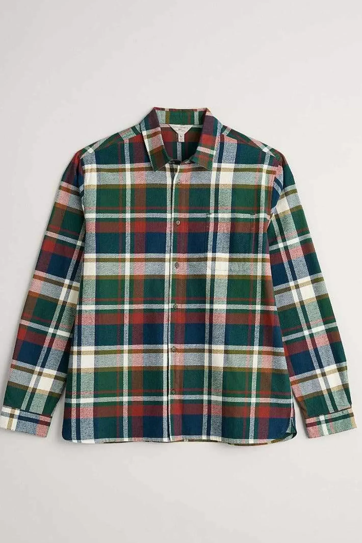 Men Seasalt Cornwall Men's Fathomer Checked Shirt