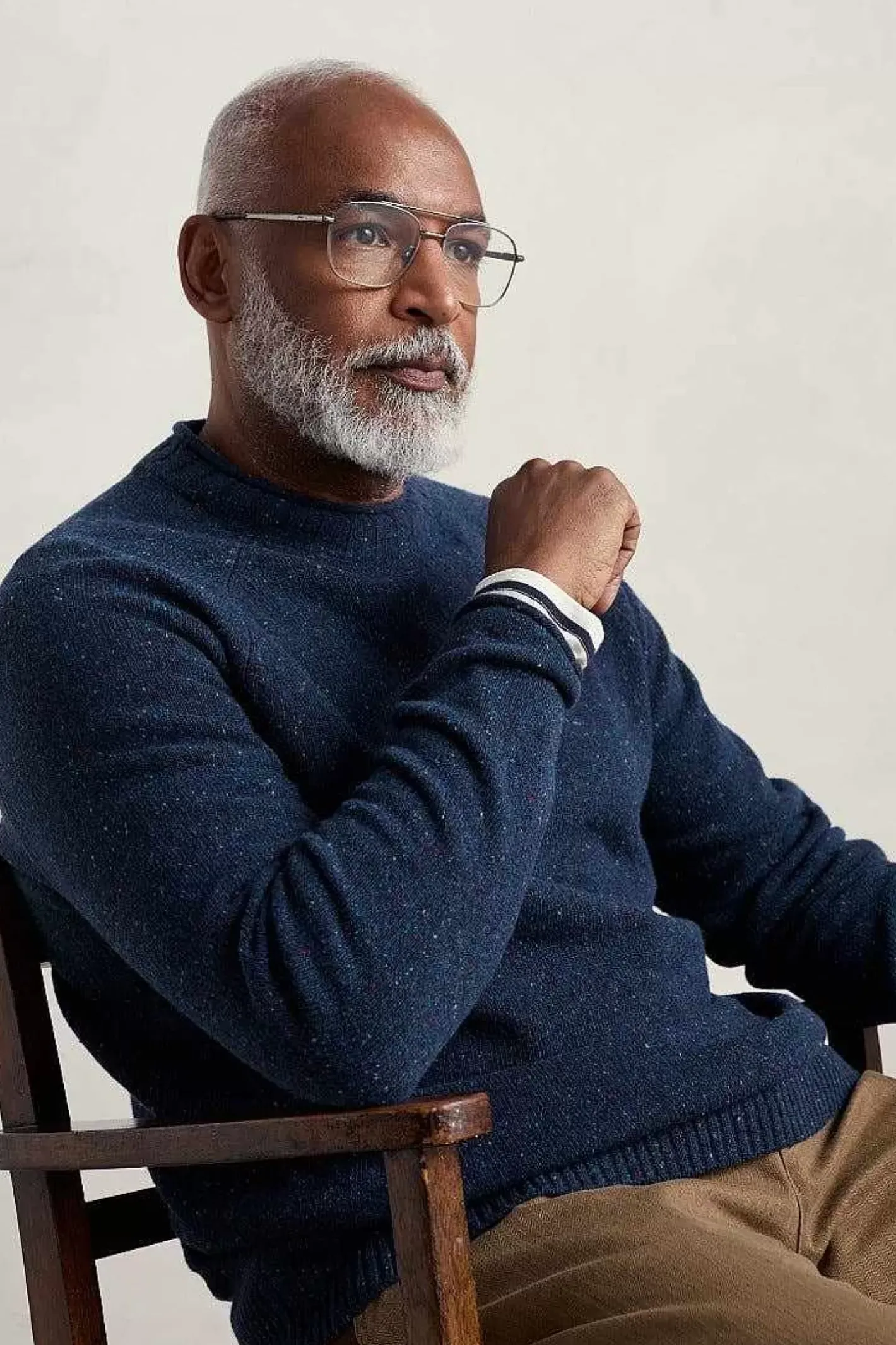 Men Seasalt Cornwall Men's Fitcher Knitted Jumper