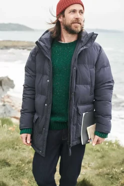 Men Seasalt Cornwall Men's Gatekeeper Waterproof Puffer Coat