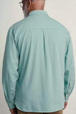 Men Seasalt Cornwall Men's Jackdaw Cotton Twill Shirt (Gots)