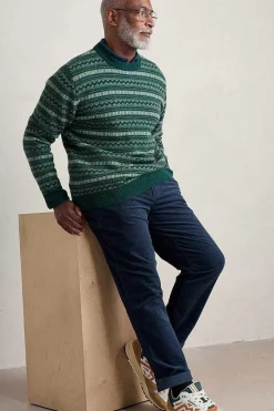 Men Seasalt Cornwall Men's Layline Fair Isle Jumper