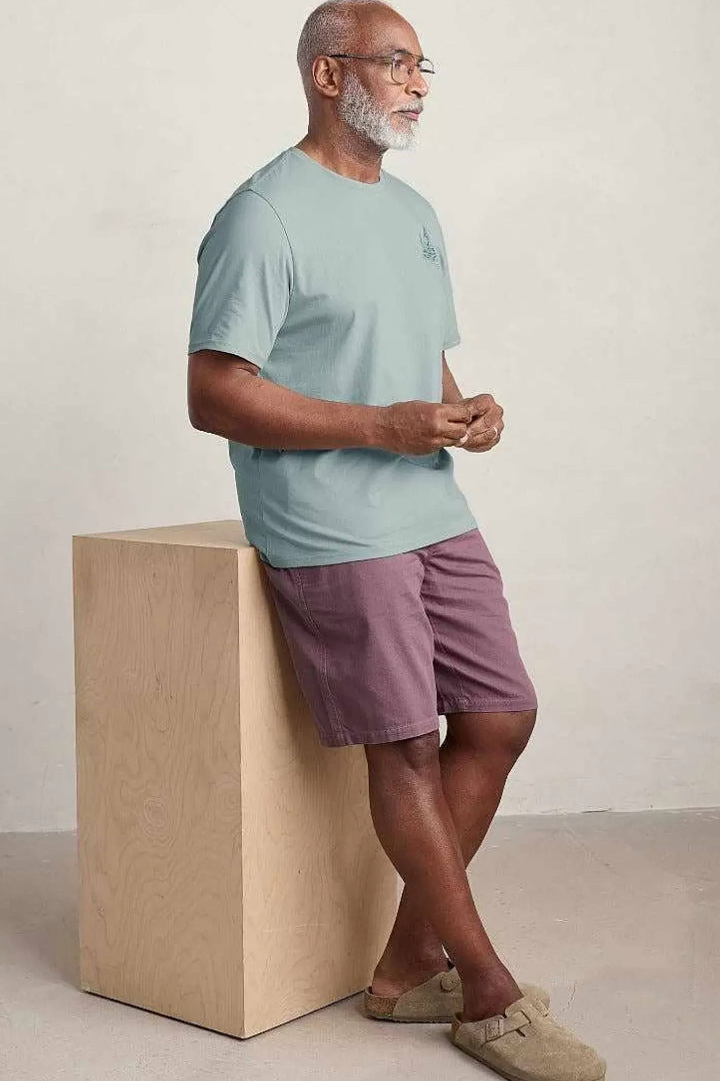 Men Seasalt Cornwall Men's Loggerhead Organic Cotton T-Shirt