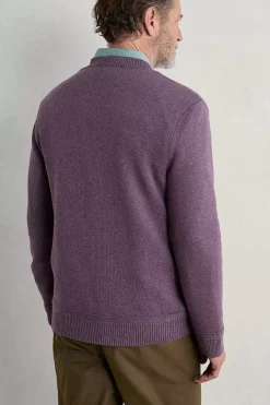 Men Seasalt Cornwall Men's Moorstone Knitted Organic Cotton Jumper