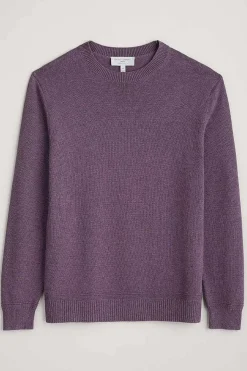 Men Seasalt Cornwall Men's Moorstone Knitted Organic Cotton Jumper