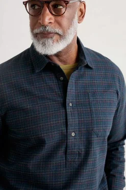 Men Seasalt Cornwall Men's Organic Cotton Thomas Street Shirt