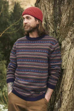 Men Seasalt Cornwall Men's Polventon Fair Isle Jumper