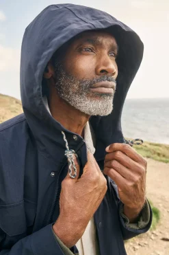 Men Seasalt Cornwall Men's Porthcurno Waterproof Jacket