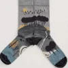 Men Seasalt Cornwall Men's Postcard Socks