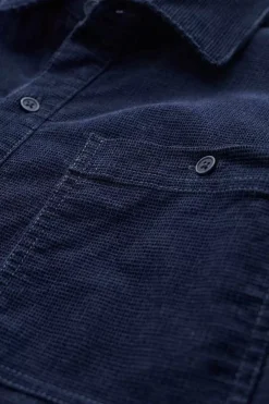 Men Seasalt Cornwall Men's Ropemaker Waffle Cord Overshirt