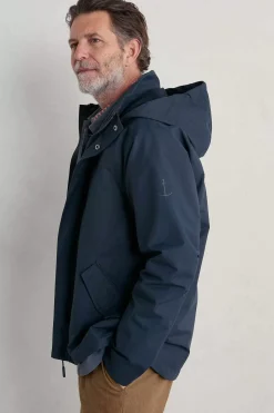 Men Seasalt Cornwall Men's Sea Edge Waterproof Coat