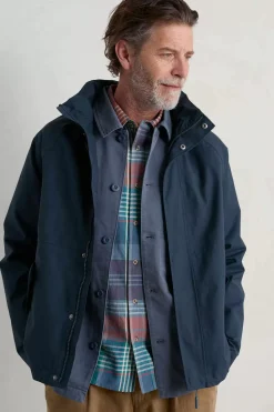 Men Seasalt Cornwall Men's Sea Edge Waterproof Coat
