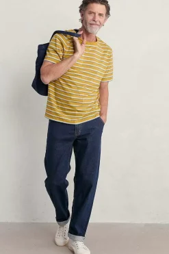 Women Seasalt Cornwall Men's Seven Seas Sailor Tee (Gots)