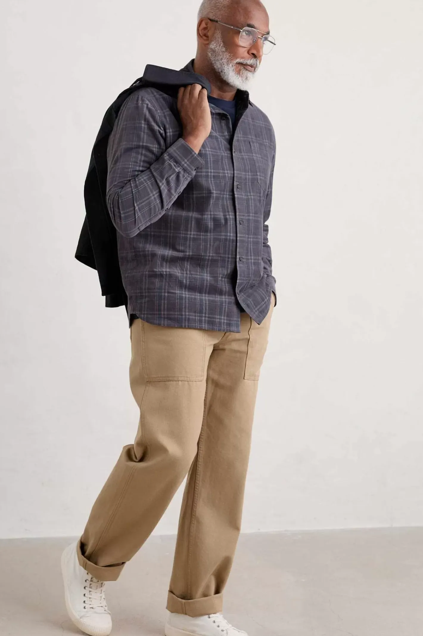 Men Seasalt Cornwall Men's Shoreman Cord Shirt