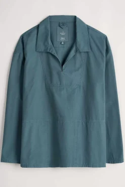 Men Seasalt Cornwall Men's Sidestone Cotton Canvas Smock