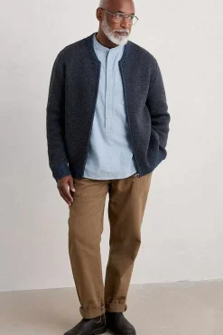 Men Seasalt Cornwall Men's Thresher Knitted Cardigan